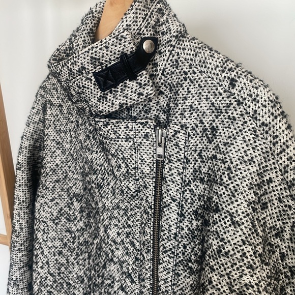 Madewell city coat- speckled - Picture 7 of 11